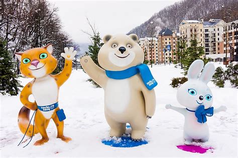 Sochi 2014 mascots